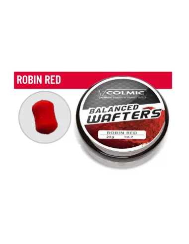 Colmic Balanced Wafters 25 gr Robin Red Soft Balancing Floating Baits 