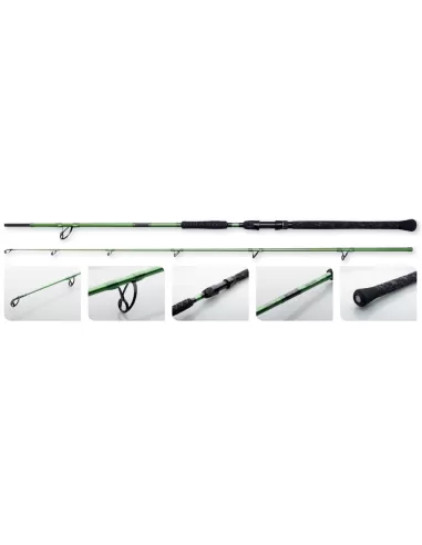 MADCAT Green Deluxe Catfish Rods 2 Sections 150-300 gr