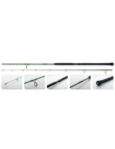 MADCAT Green Pellet Catfish Rod 2 Sections 200-400 gr