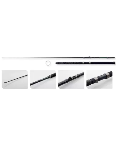 MADCAT Black Inline 210 Catfish Rod 2 Sections 20/30 lb