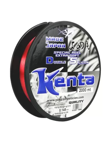 Yuki Kenta extra soft double silicone coated fishing monofilament 250 m