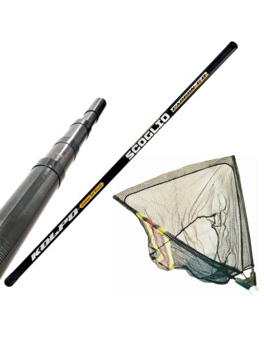 Kolpo 6m carbon landing net with head