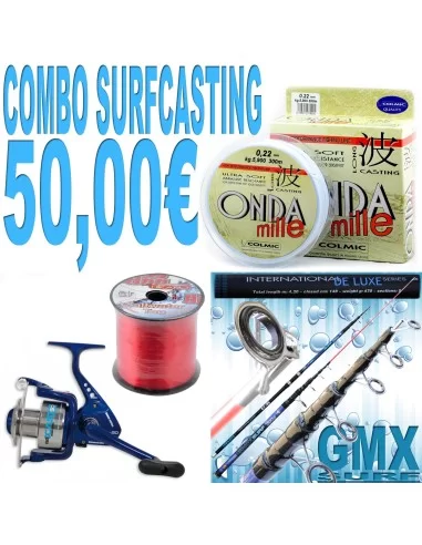 Combosurf Surfcasting canna mulinello filo-Pescaloccasione