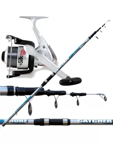 kit surf casting shore catcher silk-Pescaloccasione