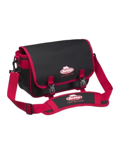 Berkley System Bag L Red-Black + 4 Box - fishing tackle