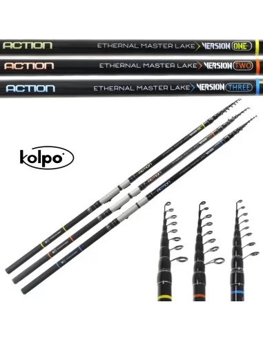 Lake Trout fishing rods Action Kolpo