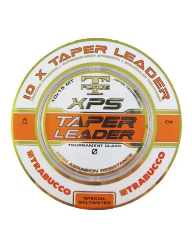 Fishing line Trabucco Taper Tapered Shock Leader Trailing Leader