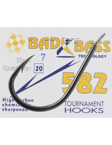 582 Bad Bass Tournament fishing hooks Bad Bass