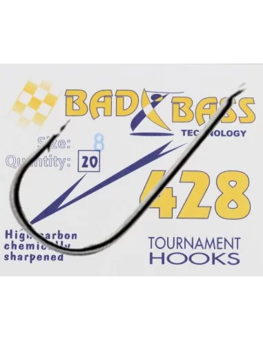 428 Bad Bass Tournament fishing hooks Bad Bass