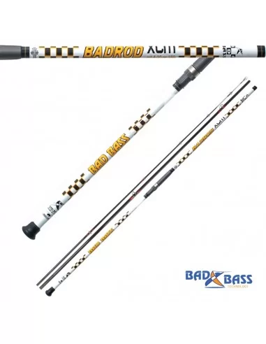 Fishing rod 3 Piece Bad Bass Badrod 150 gr 4.35 mt XML