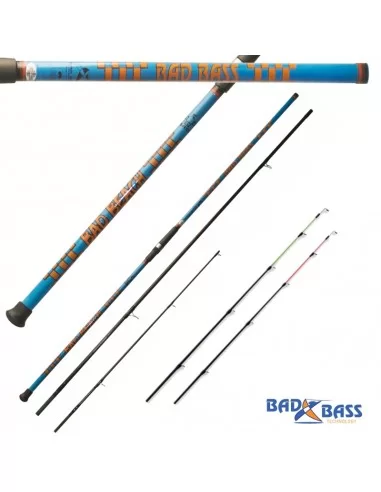 Canna da pesca Bad Bass Bad Beach 4.50 mt