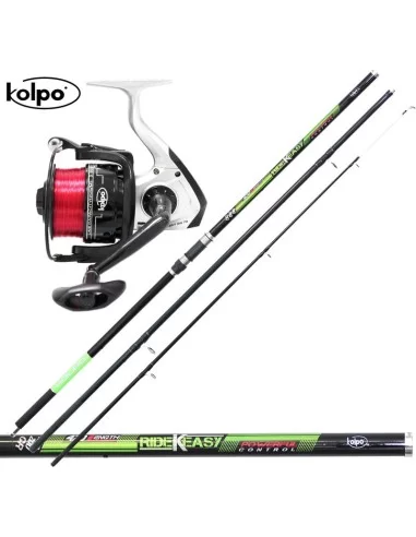 Carbon Rod Reel Fishing Combo Surfcasting Talent Kolpo