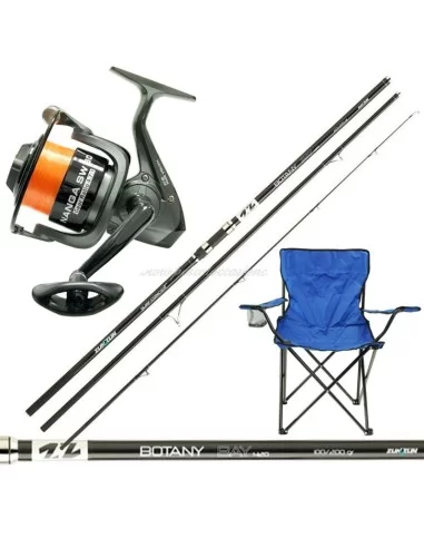 Sea Fishing rod and Reel combo Surf Chair