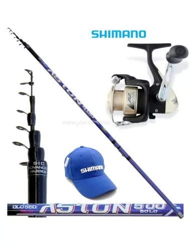 Kit Bologna Bolo Barrel Aston Bolo 5 Mt Shimano Reel and Cup