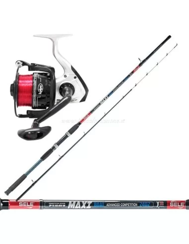 Fishing Combo from boat Cane 2 sections with reel