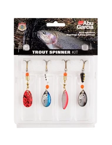 Abu Garcia Lure Kit Trout Spinner 4 pcs