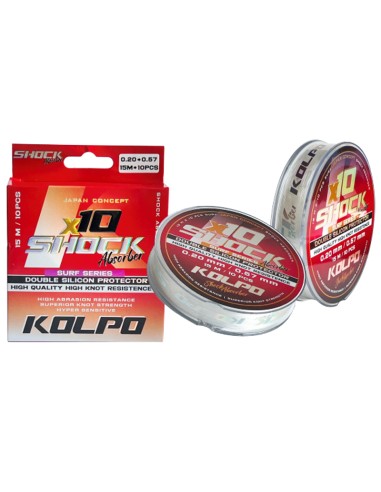 Kolpo Shock Leader Conical 10pcs