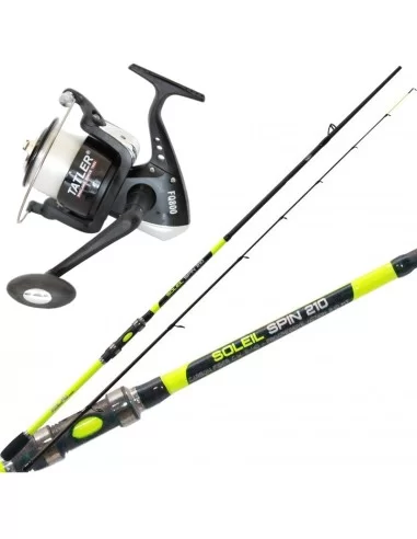 Combo Spinning Reel Reel and Wire Barrel