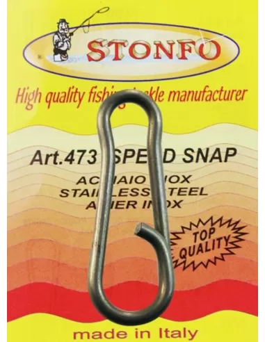 Stonfo Speed Snap in Acciaio Inox 12 pezzi