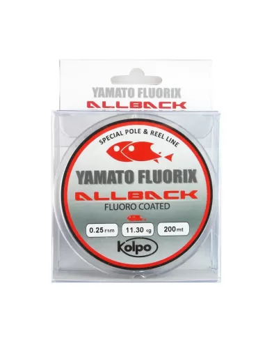 Fluorine Coated wire 200 mt Special Reel Allback kolpo