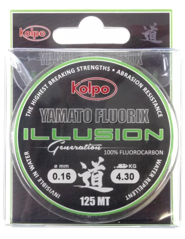 100% pure fluorocarbon 125mt Illusion Generation kolpo