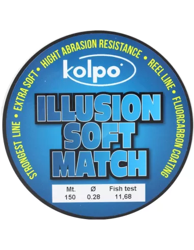 Filo da Pesca Illusion Soft Match 150 mt