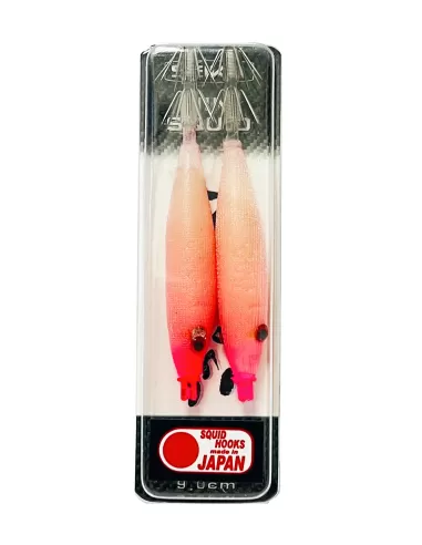 Seika mini squid soft silk for squid and cuttlefish fishing 9 cm 2pcs col.42