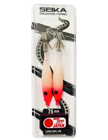 Seika mini squid soft silk per la pesca di calamari e seppie 7.5 cm 2pz col.42