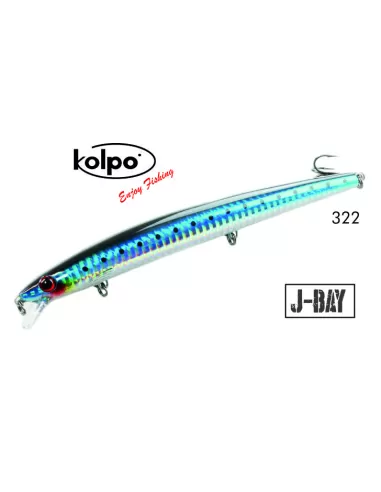 Long Jerk J-Bay Kolpo Floating 175 mm 24 gr-Pescaloccasione