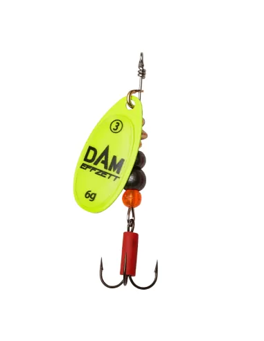 Dam Effzett Fluo Spinner Cucchiain Pesca Spinning 4 gr