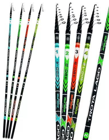 Kolpo Trota Lago carbon fishing rods for trout fishing