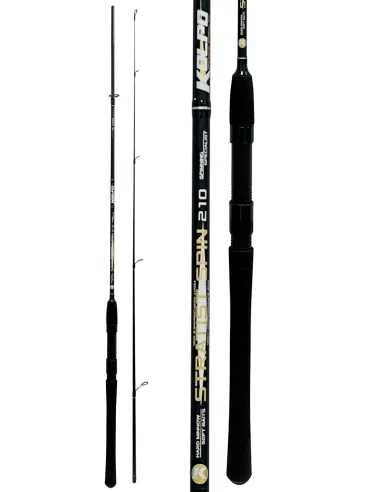 Kolpo Stratist Spin Canna da Pesca Spinning in Carbonio 10-55 gr