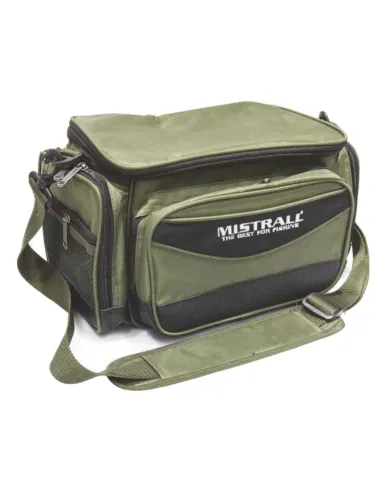 Mistrall borsa porta accessori da pesca multi tasca 38x22x20 cm