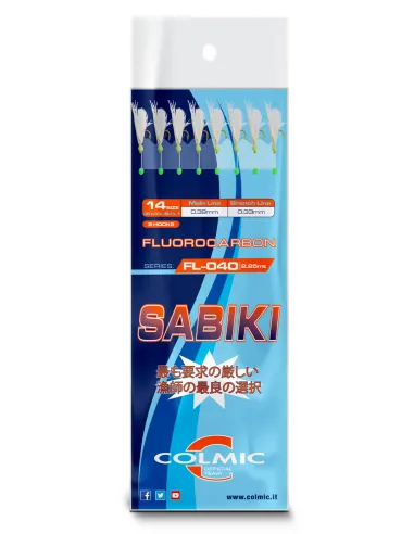 Colmic sabiki FL-040 con fluorocarbon