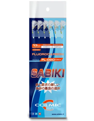 Colmic sabiki FL-020 with fluorocarbon