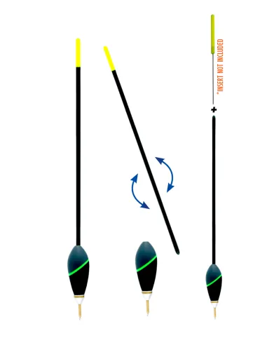 Colmic Aero Planet float for English fishing