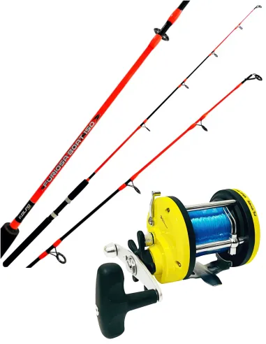 Tatler Kit Coastal Trolling Barrel Reel and Wire