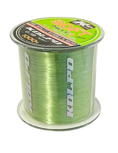 Kolpo Soft filo da pesca in nylon da bobbina green u.v. protection 1000mt