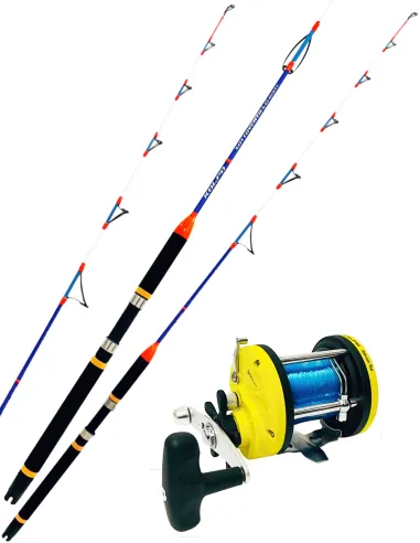 Kolpo combo for fishing from the boat coastal trolling Kolpo Laguna Troll + Kolpo Sottovento LC