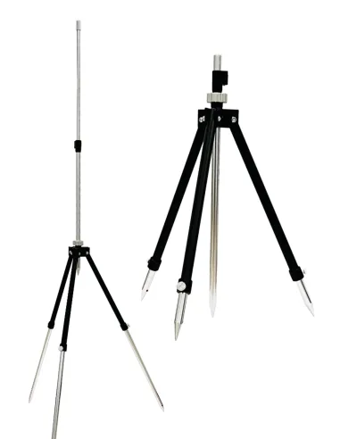 Kolpo height-adjustable tripod with universal thread for rollers and serbidora