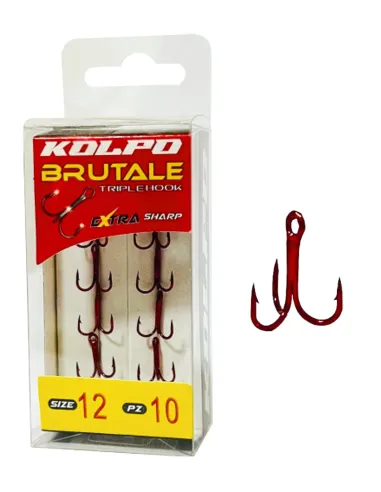 Kolpo ancorette brutale red nikel