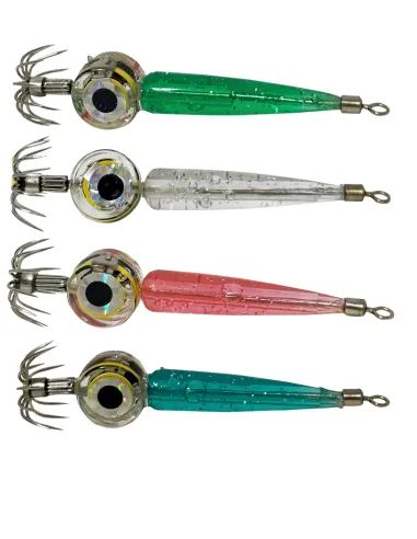 Kolpo squid jig with LED eye Flashing Strobe at Very High Brightness