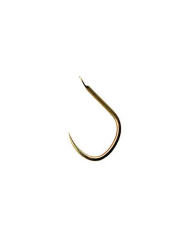 Tubertini fishing hooks series 175 bronzed with spade short shank thick wire