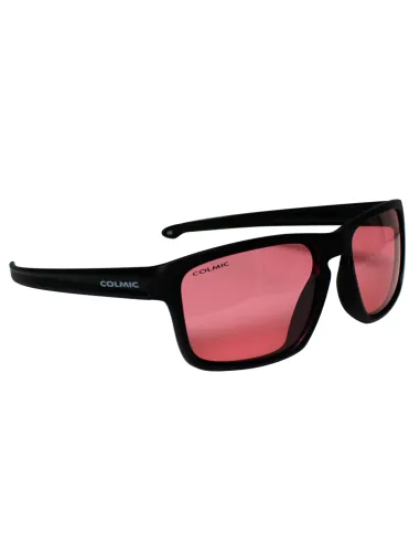 Colmic Visible Pink Sunfish Polarized Fishing Glasses with Case