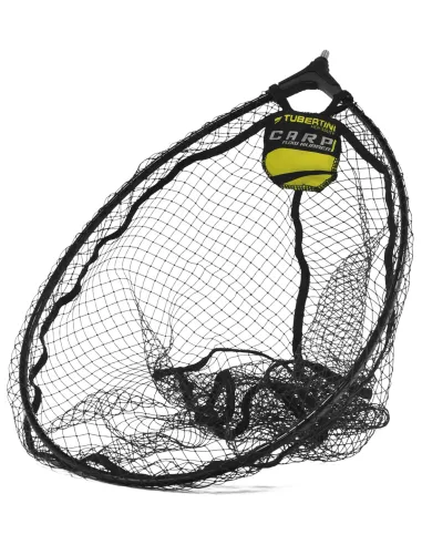 Tubertini landing net head carp flow rubber 45x35 cm