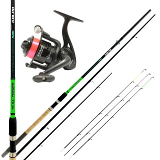Fishing Reel and Rod Combo Durable Carbon Rod No-Tangle Reel
