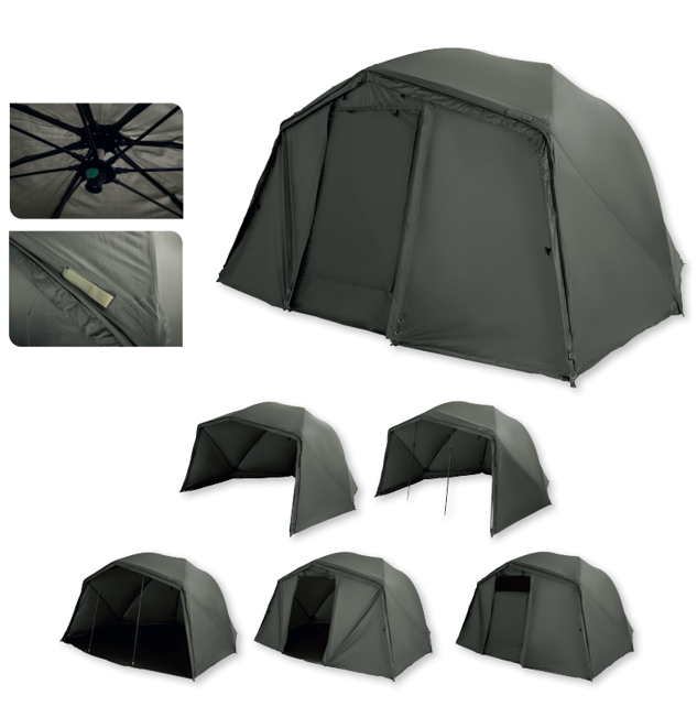 Carp Fishing Bivvy Day Shelter Tent waterproof with fully taped seems
