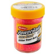 Berkley Powerbait Glitter Trout Bait Salmon Red Batter for Sinking