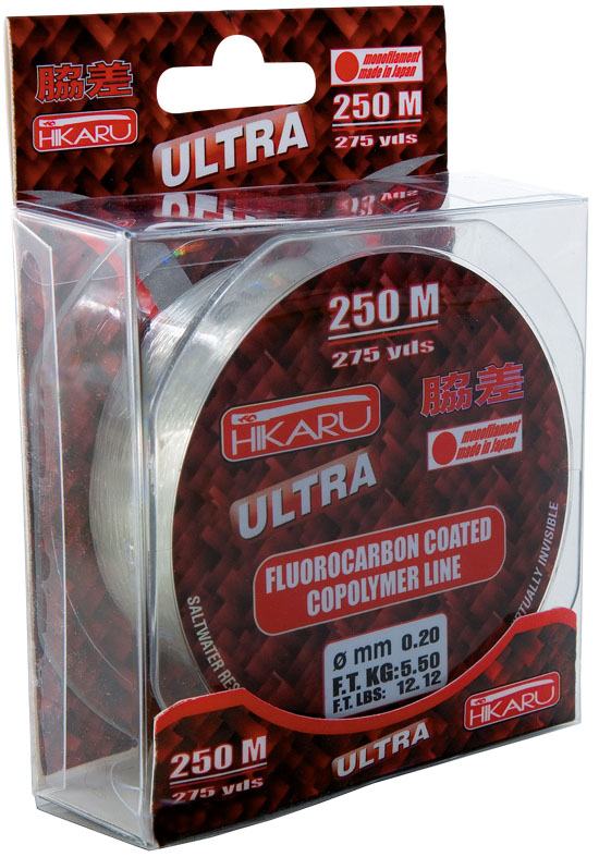 Hikaru Ultra fluorocarbon 250mt, Acquista Online
