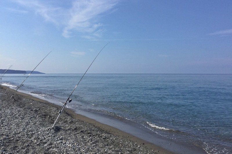 Fishing in the Noce River